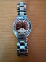 Swatch Irony Chronograph Uhr gebraucht Zustand