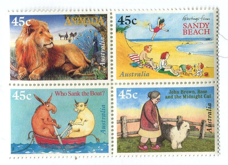 Alle Briefmarken: Briefmarken "Kinderbücher". Australien – Neu und originalverpackt aus Basel von Butsch5
