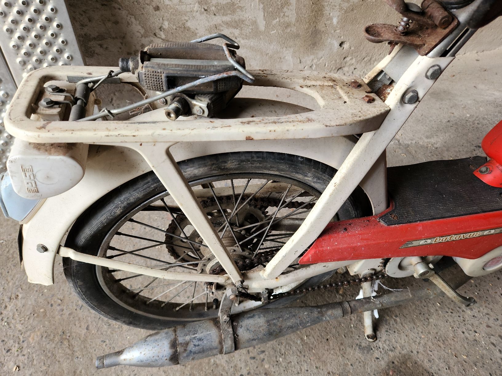 Batavus Ciclomotori: GoGo Batavus Mofa Moped Oldtimer Scheunenfund – Difettoso da Stein AG venduto da Metaluna 3