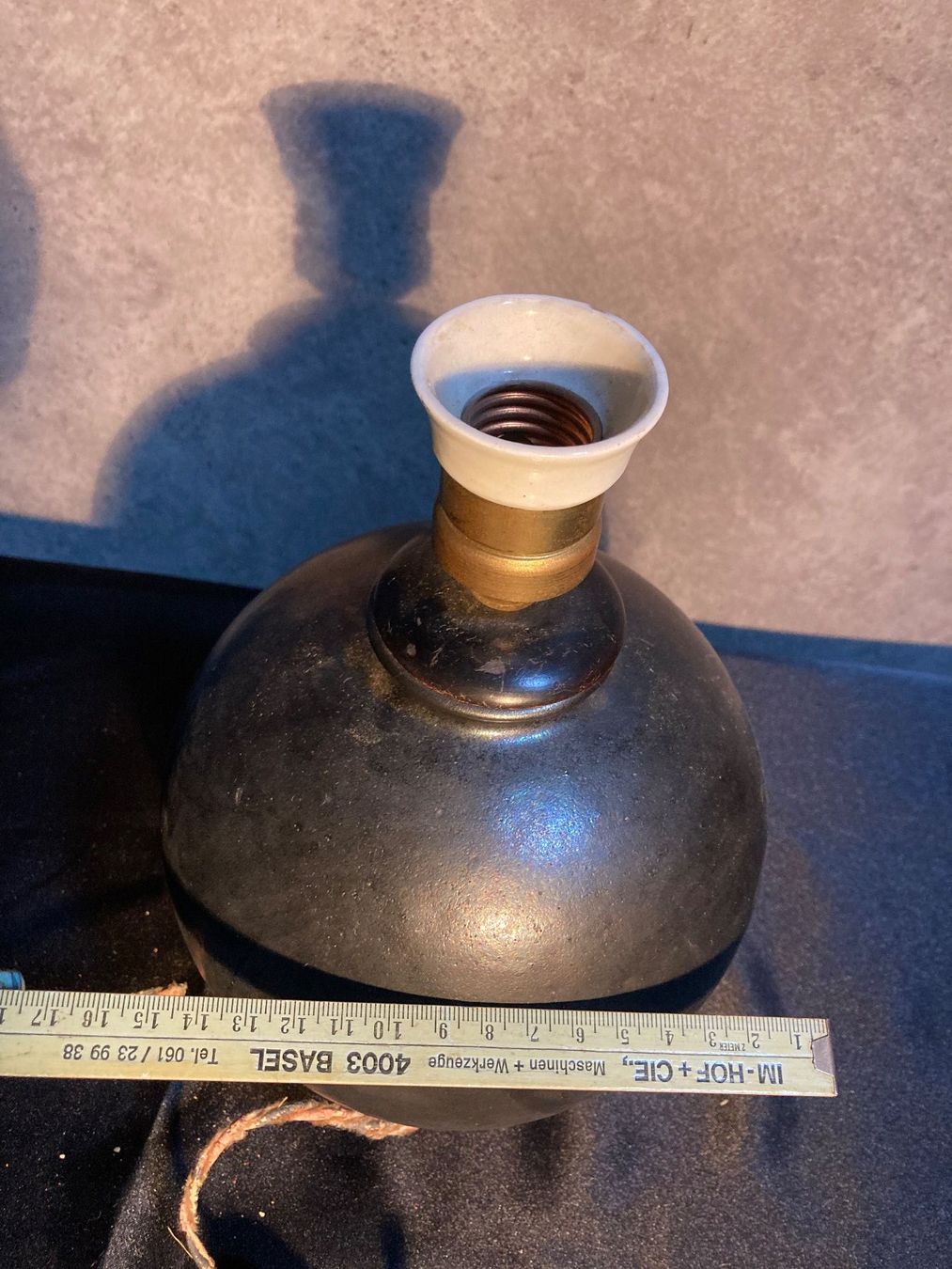 Lampen: Lampe boule ancienne signé antik – Gebraucht aus St-Cierges von LeRegain 8