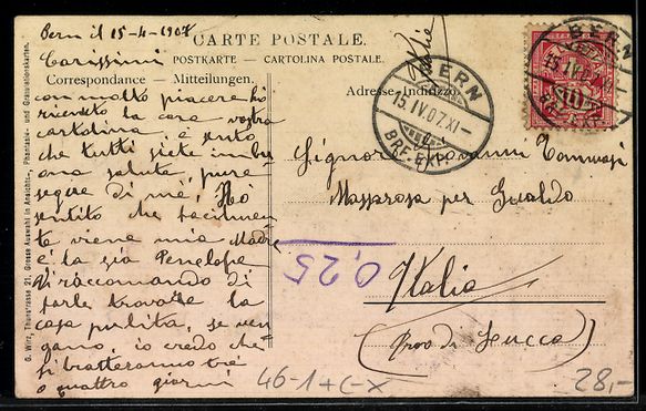 Cartoline postali: AK Bern, Kirchenfeld, Thunstrasse mit Strassenbahn – Usato da Berlin venduto da bartko-reher 1