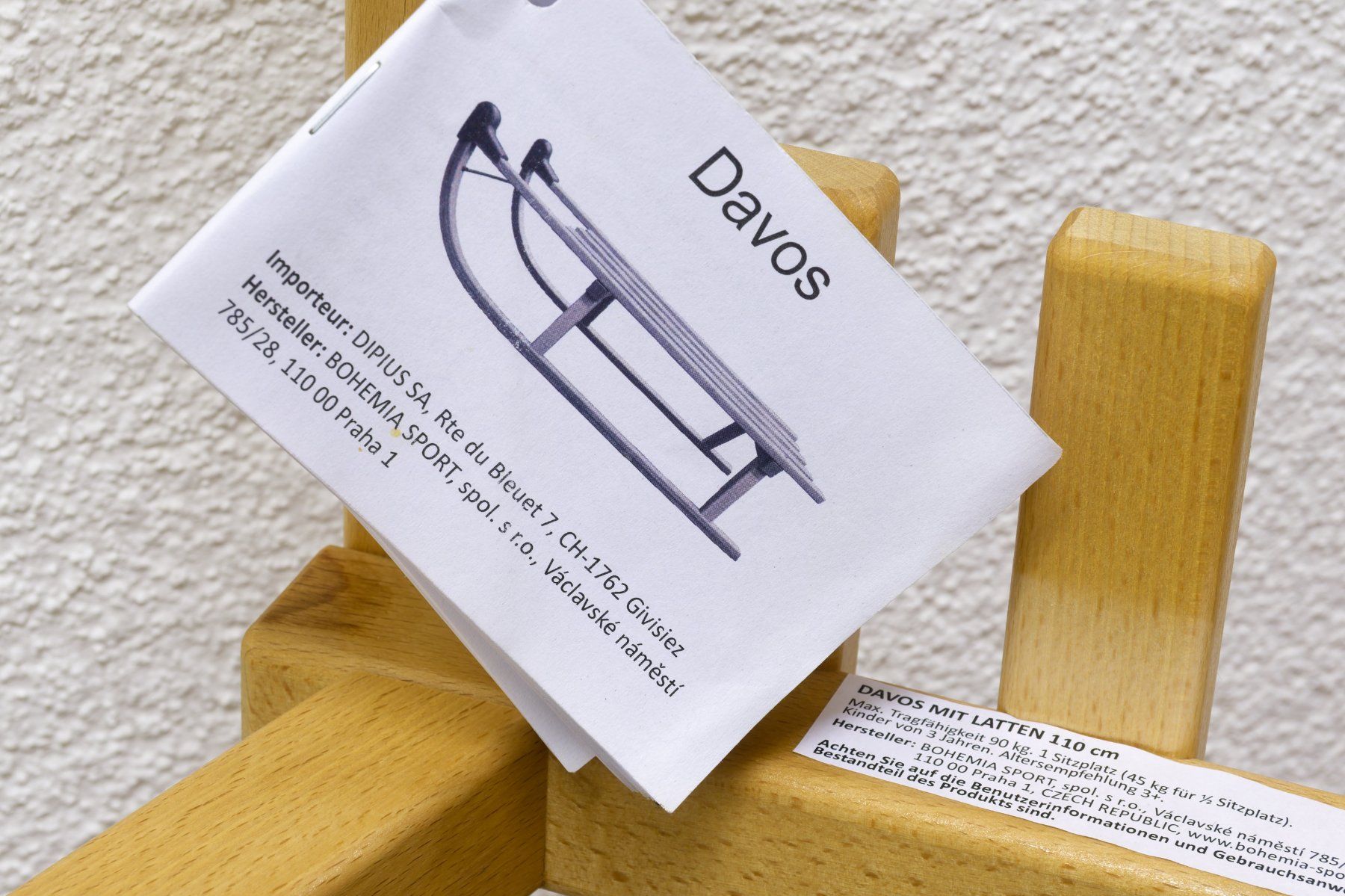 Slitta: Davoser Schlitten  |  110 cm  | Neu – Nuovo (secondo la descrizione) da Scherz venduto da Neogeo5000 2