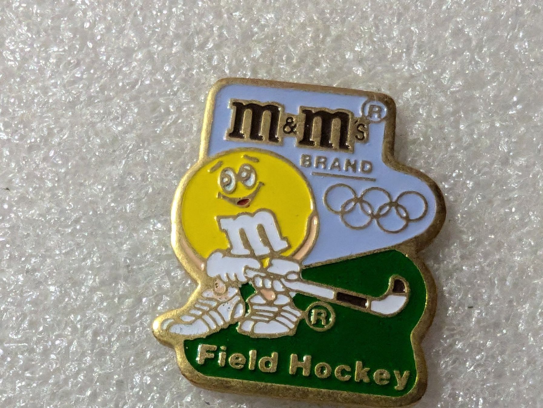 Placchette & Badge: Ansteckpin 201: m&m's x Olympia – Usato da Oppligen venduto da Pin-Fall-Shop