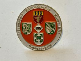 1 Pin Papierfabrik Utzenstorf Bätterkinden Wiler