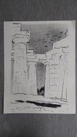 Viktor Surbek Paestum Lithografie