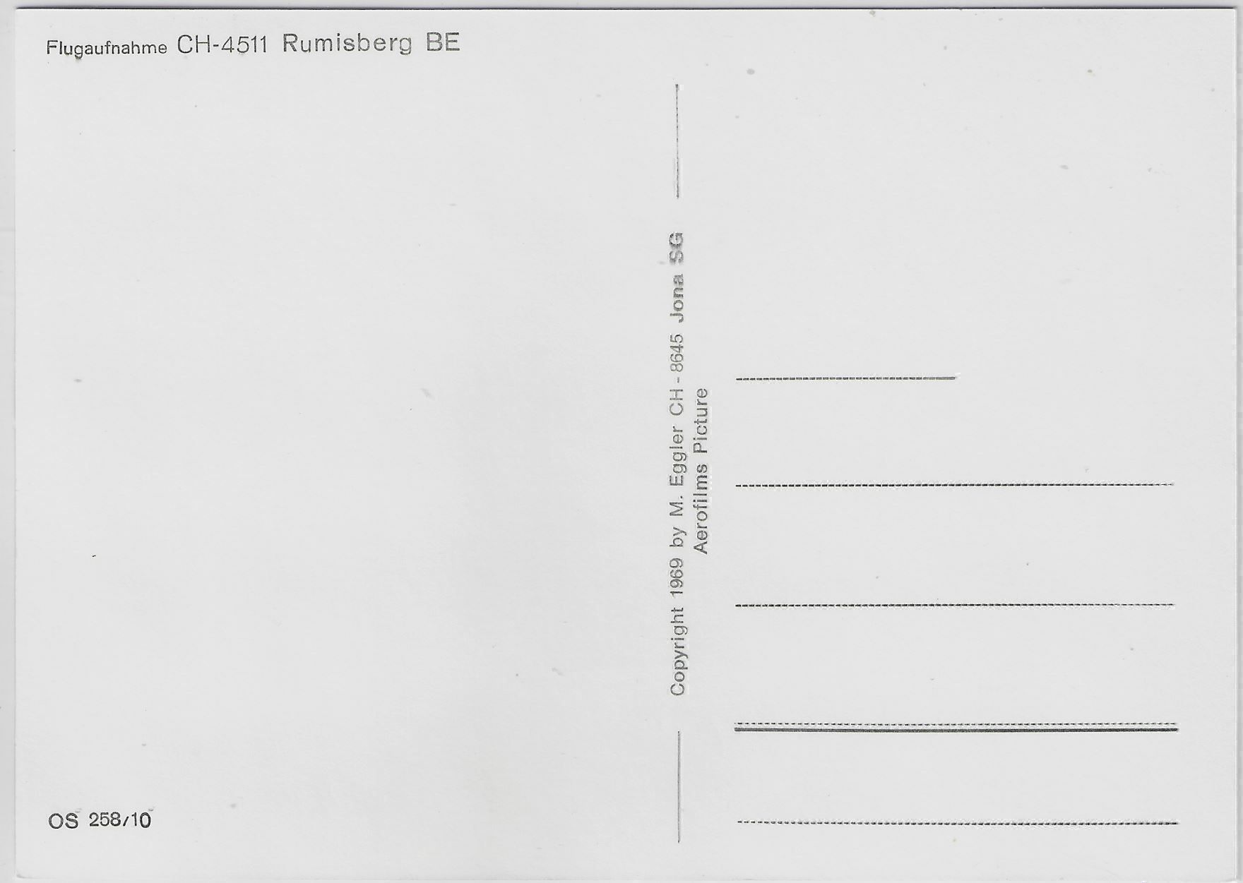 Ansichtskarten: Flugaufnahme Rumisberg BE – Antik aus Ettingen von Kartenplanet 1