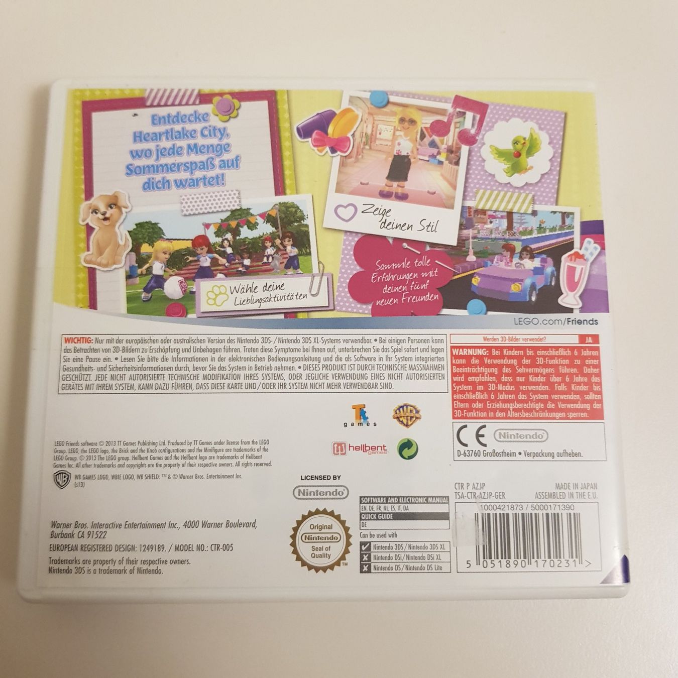 Nintendo Giochi: Lego Friends /3DS – Usato da Münchenstein venduto da 2DGames 1