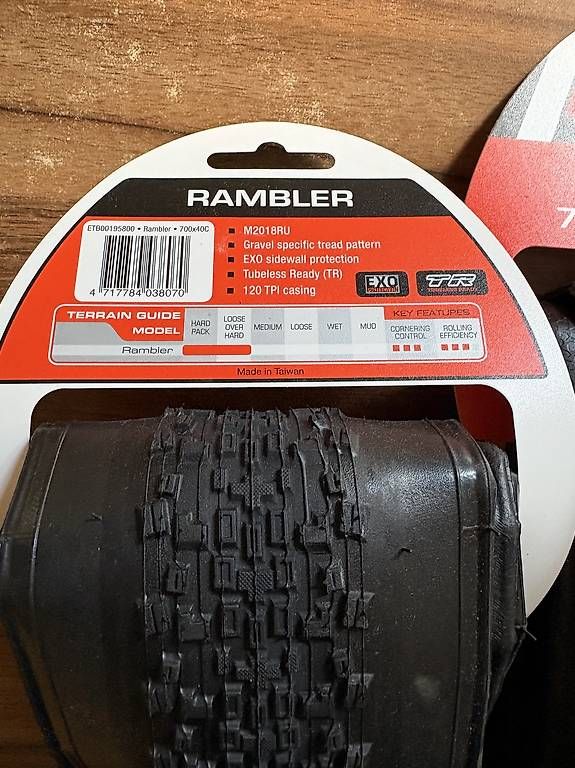 Pezzi di ricambio: Maxxis Rambler 700x40c (2 stk.) – Nuovo e nell'imballaggio originale da Bern venduto da l.gautschi 1