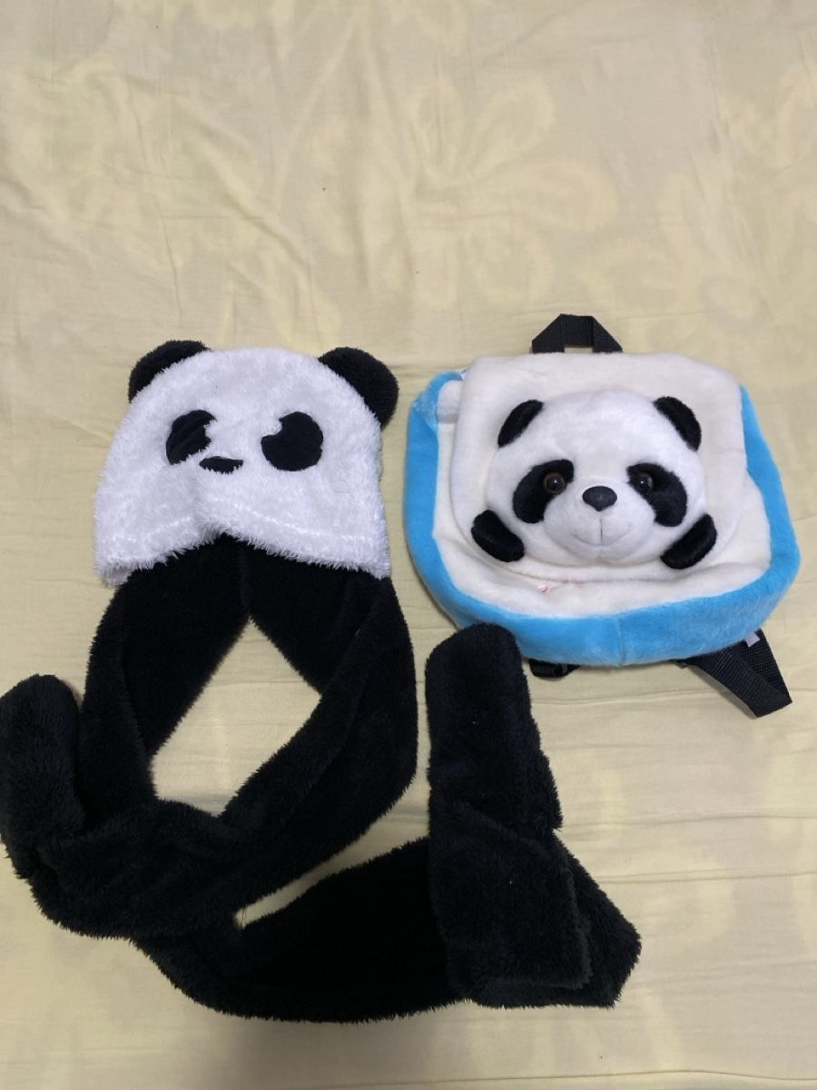 Zaini: Panda Baby Rucksack und Schal – Nuovo (secondo la descrizione) da Bern venduto da Monica-h