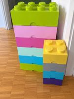 10x LEGO Storage Bricks Aufbewahrungsboxen- bunt