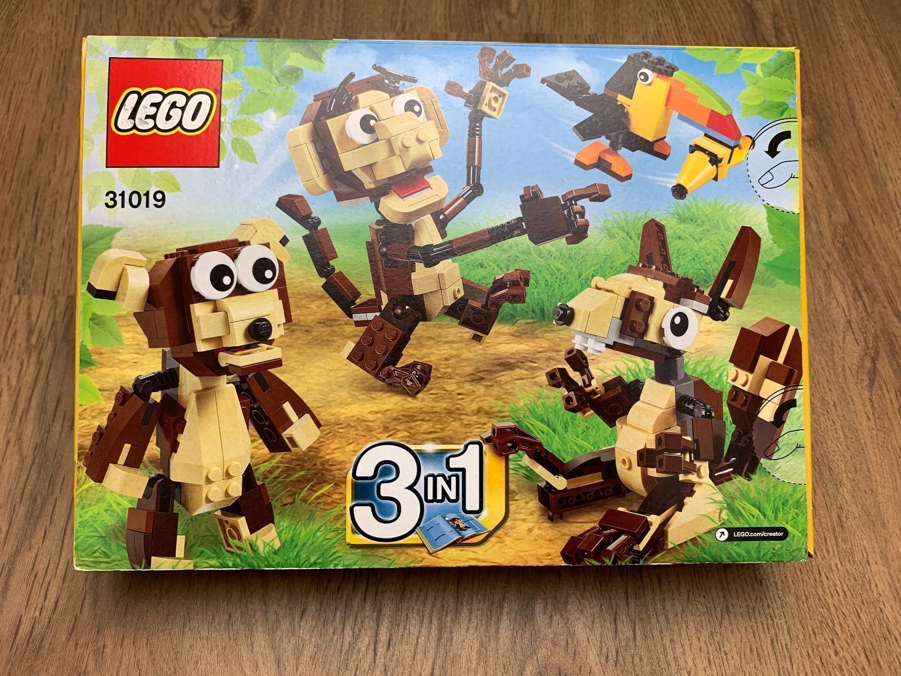 Lego Giocattoli: Lego set 31019 Urwaldtiere OVP – Usato da Hallau venduto da R.R.91 1