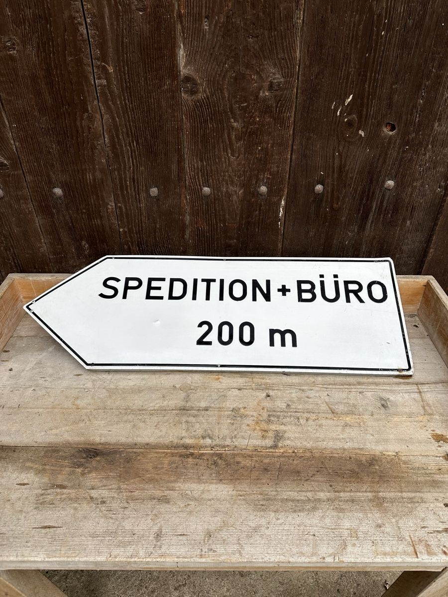 Ecriteaux: Blechschild Wegweiser – D'occasion à Villmergen par Bezdupe
