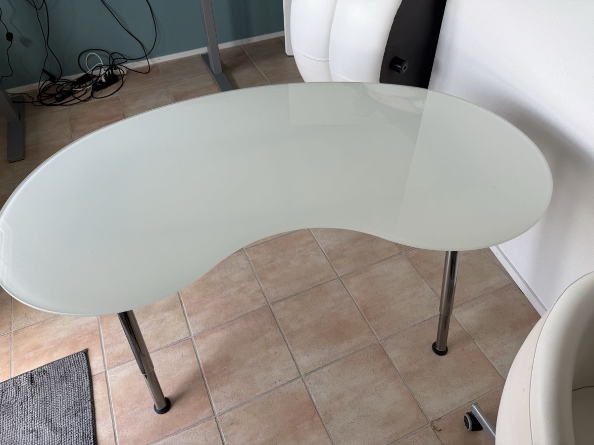 Ikea Schreibtische: Bürotisch Glass Design – Gebraucht aus Dürnten von baybcats