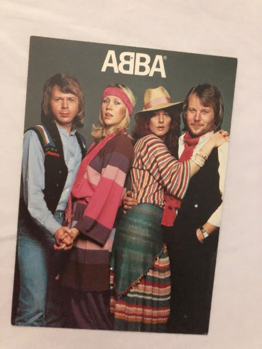 Cartoline postali: ABBA Vintage Postkarte / Karte – Nuovo (secondo la descrizione) da Wettingen venduto da ABBA-Retro