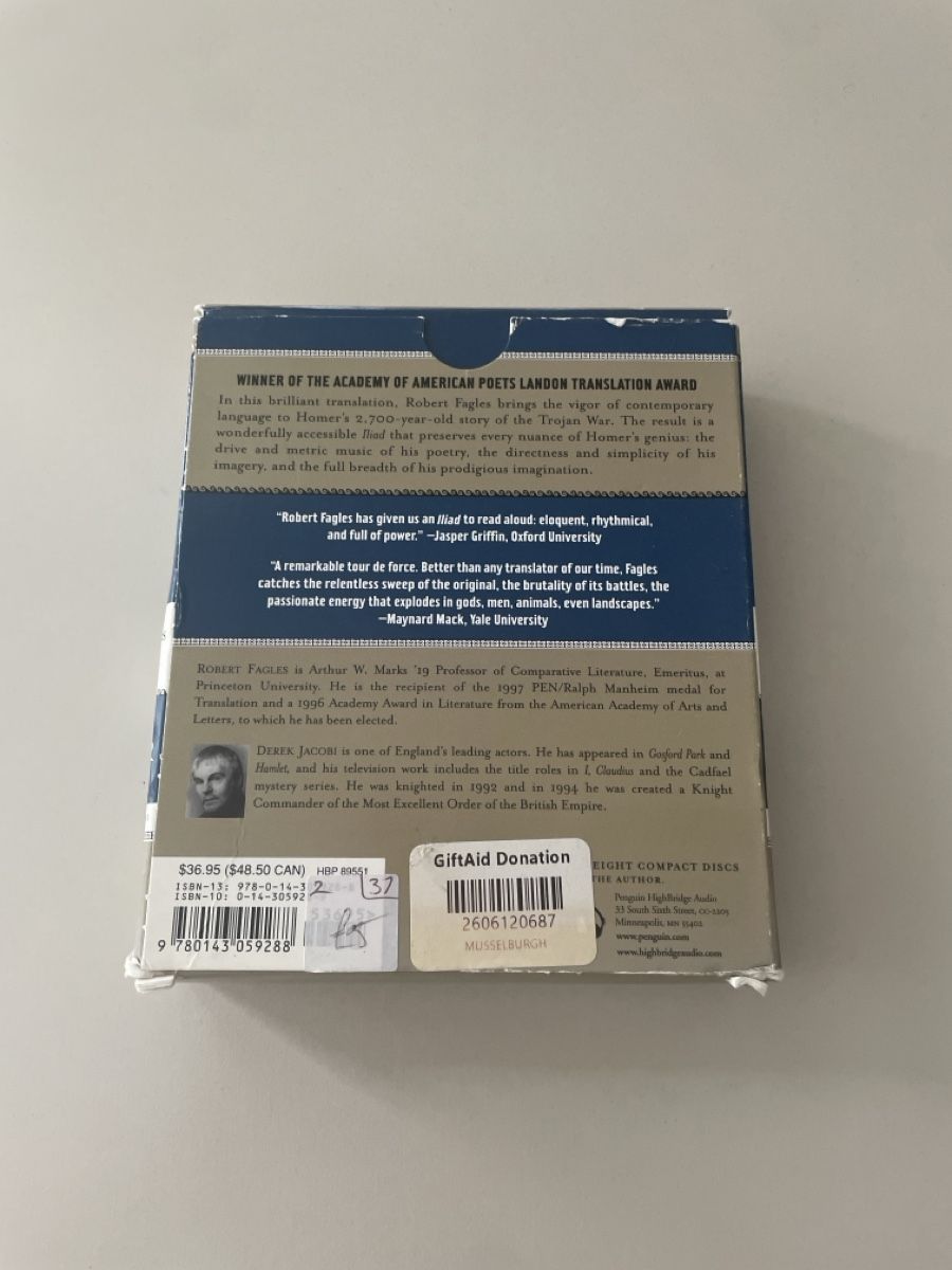 Hörbücher: The Illiad CD Audiobook  – Gebraucht aus Uvrier von SzymonClivaz 1