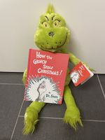 Dr. Seuss' The Grinch Book and Plush Toy Set - New!🎅🎄🎁