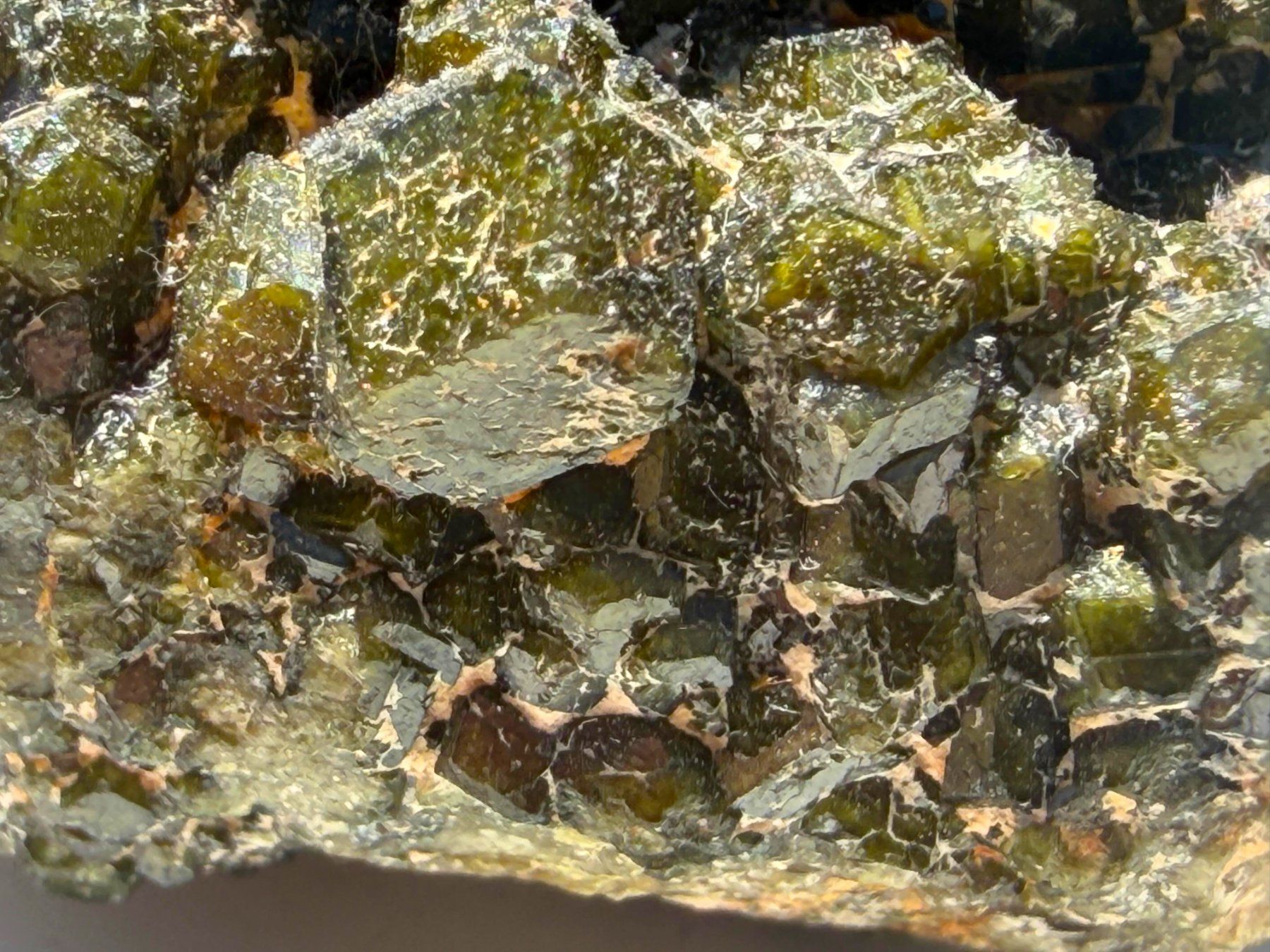 Mineralien & Heilsteine: Demantoid from Namgar Mine, Usakos, Karibib, Namibia – Gebraucht aus Figino von minshop 2