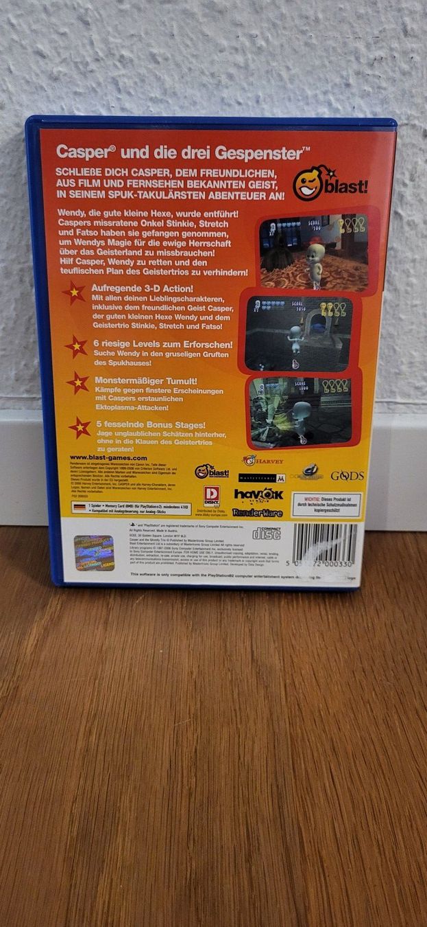 Sony Giochi: PS 2 - Casper und die drei Gespengster – Usato da Münsingen venduto da DigitaleSpielecke 1