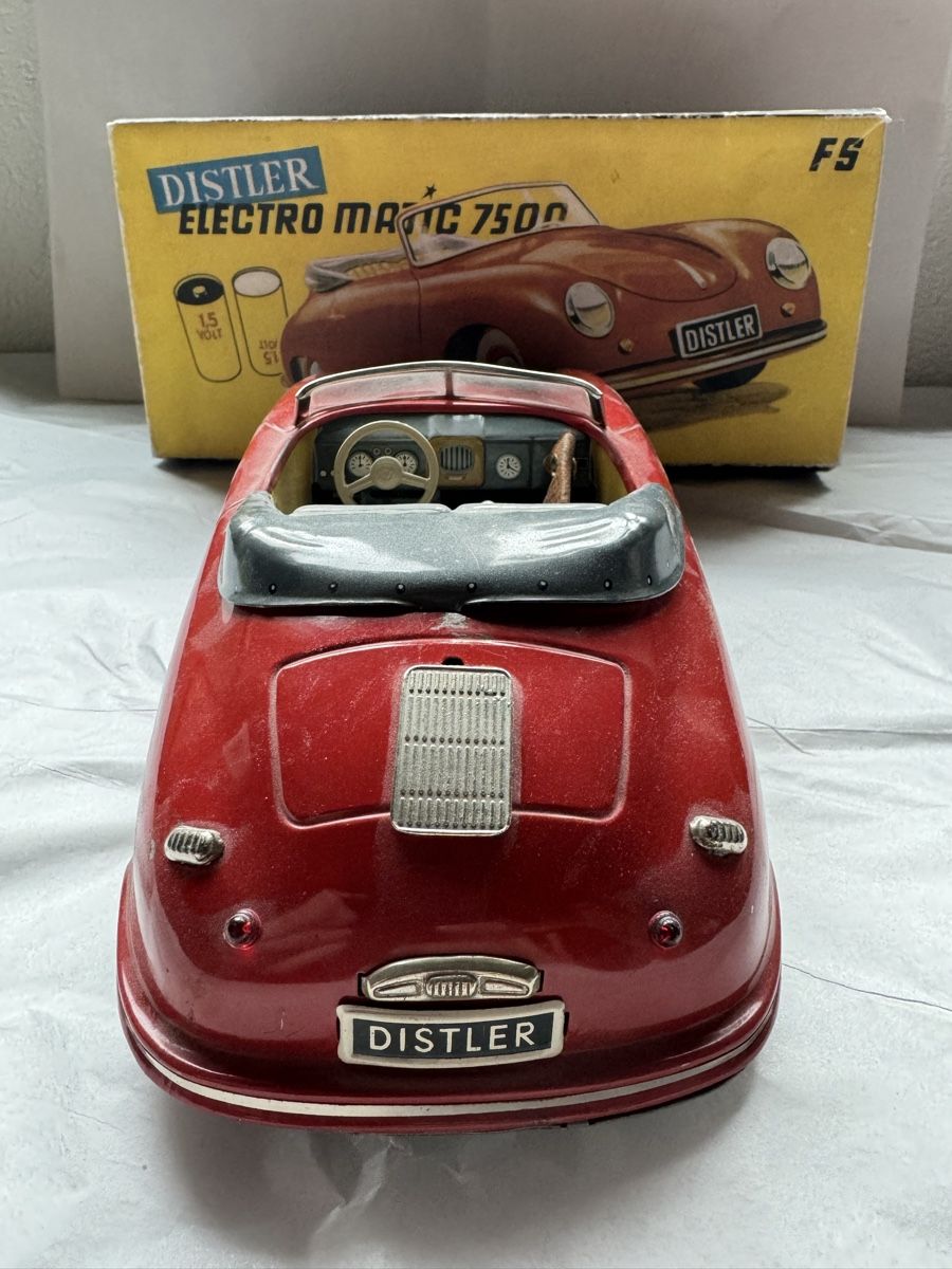 Distler Giocattoli: Distler Porsche mit Box und Lenkkabel – Usato da Binningen venduto da kal_5nsj 1