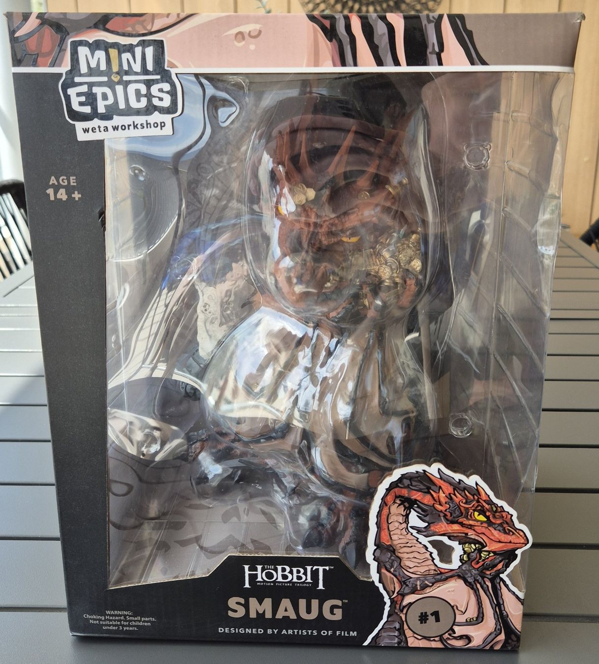 Statuette: Statuette Smaug MINI EPICS de chez WETA WORKSHOP – Nuovo (secondo la descrizione) da Satigny venduto da Latschibresse 7