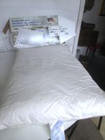 Kissen, 100 % Gänsefedern, neu