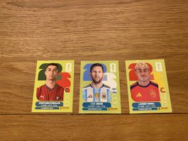 Panini FIFA Sticker 2026 Ronaldo, Messi, Yamal