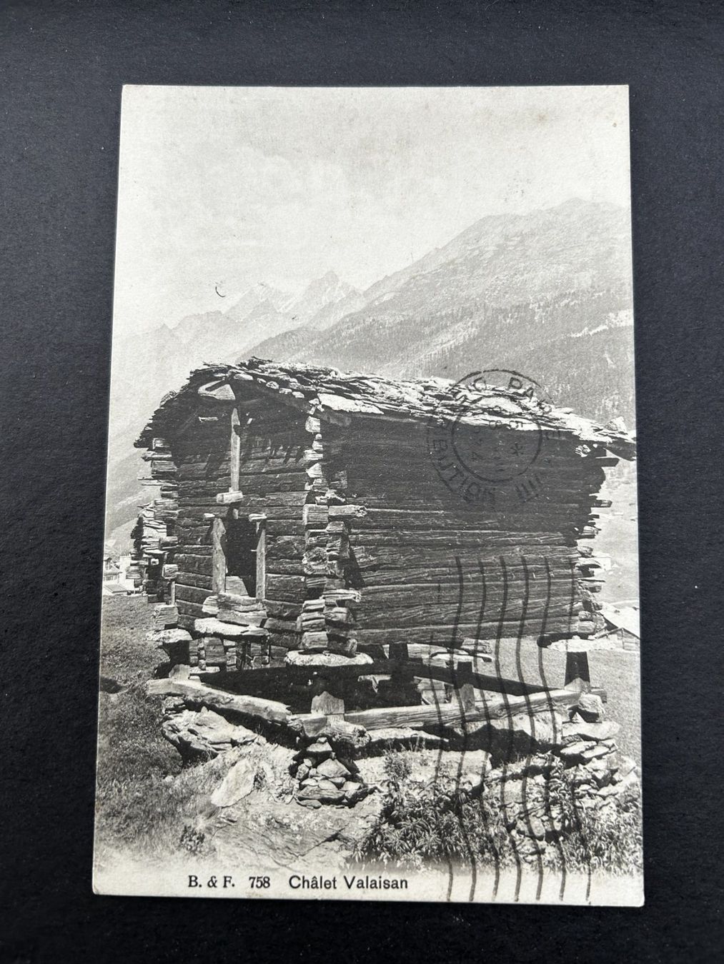 Ansichtskarten: Châlet Valaisan – Gebraucht aus Hefenhofen von Bierinder