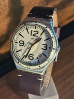 Swatch Irony "Big Classic Katerhblack" Herrenuhr 41mm