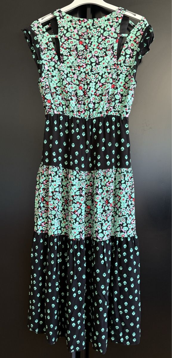Maje Vestiti: Robe longue MAJE, T.2, motifs fleuris, viscose – Nuovo (secondo la descrizione) da Morges venduto da sandy069 1