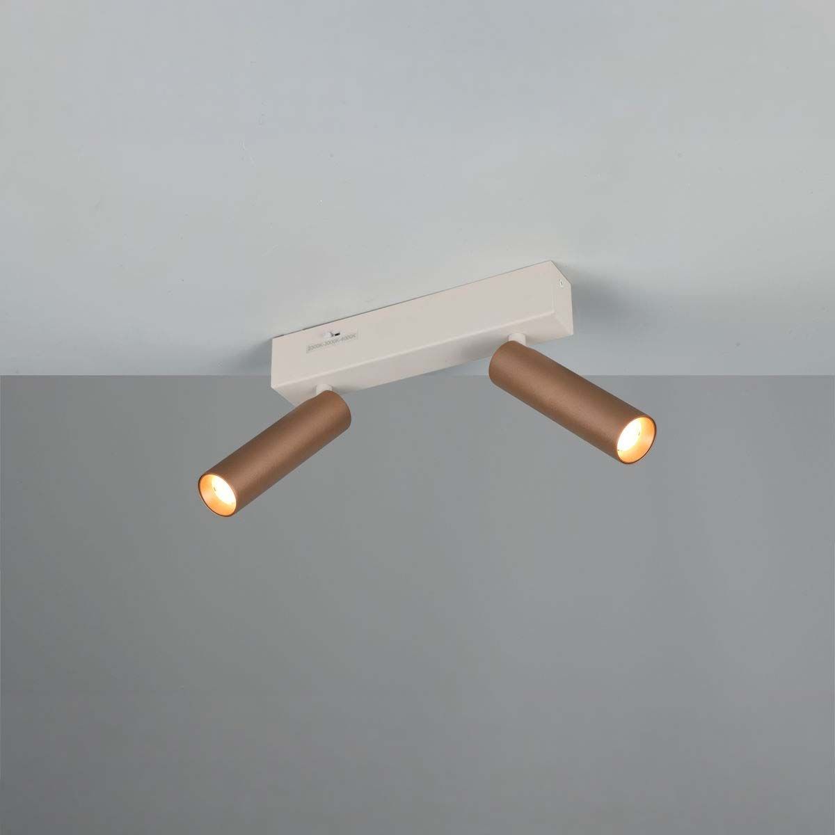 Lampade: Strahler, 2er, Coffee, 26 cm x 4 cm – Nuovo (secondo la descrizione) da Kreuzlingen venduto da Smart-Light 1