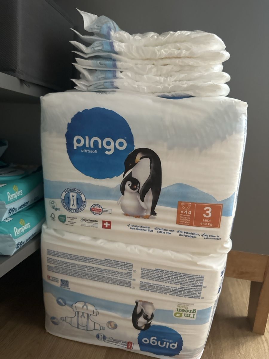 Pingo Secchi per pannolini & Pannolini: Pampers Taille 3 – Nuovo e nell'imballaggio originale da Fleurier venduto da v4ls23