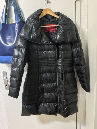 Mango Winterjacke, schwarz, Grösse L - Top Zustand!