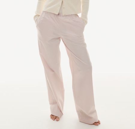 H&M Hose aus Baumwollpopeline Gr L