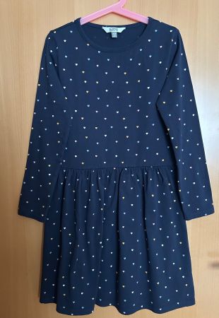Schönes Mädchenkleid langarm Gr.128