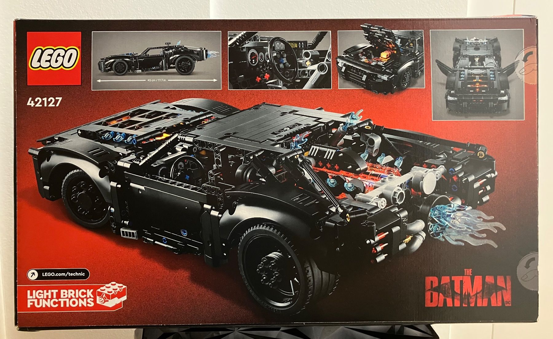 Technics Kit di costruzioni: LEGO TECHNIC The Batman Batmobile 42127 – Nuovo e nell'imballaggio originale da CHENE-BOUGERIES venduto da homeswisshome 1