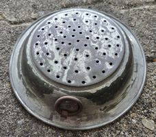 Kupfer Durchschlag Sieb 20cm, Vintage Stil