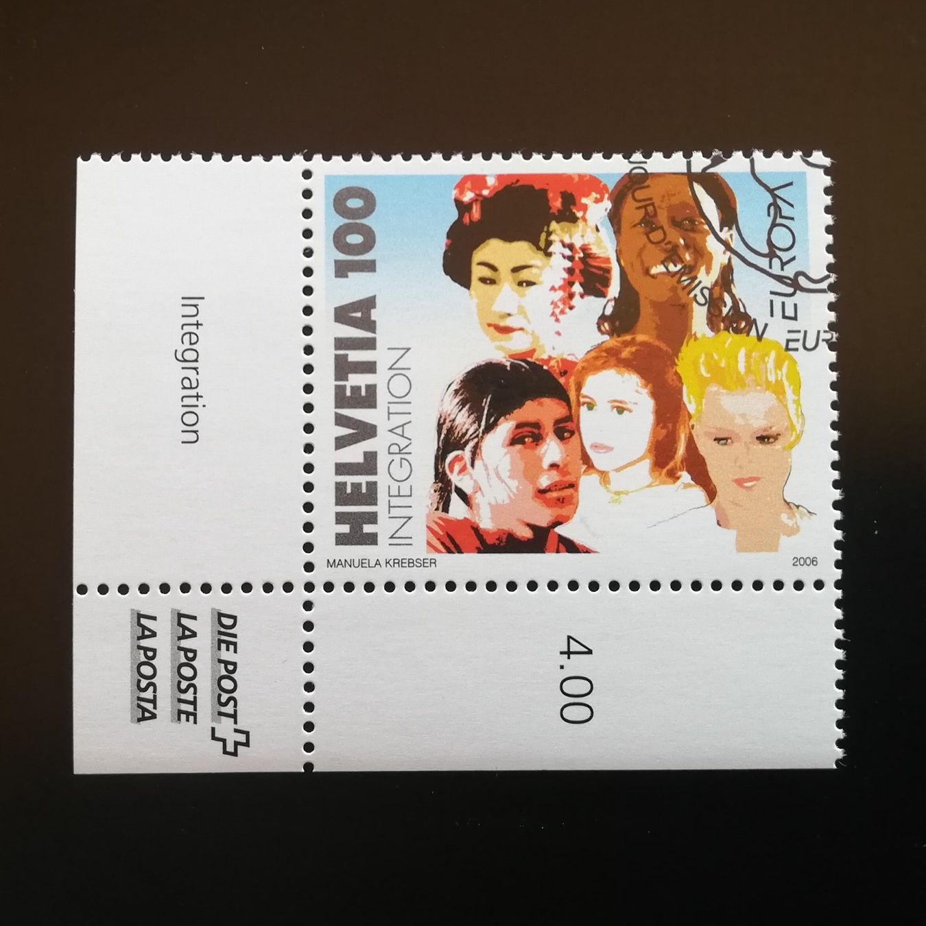 Tutti i francobolli: Schweiz Europamarke Integration, 2006, Ersttag – Usato da Gümligen venduto da Fairseriver