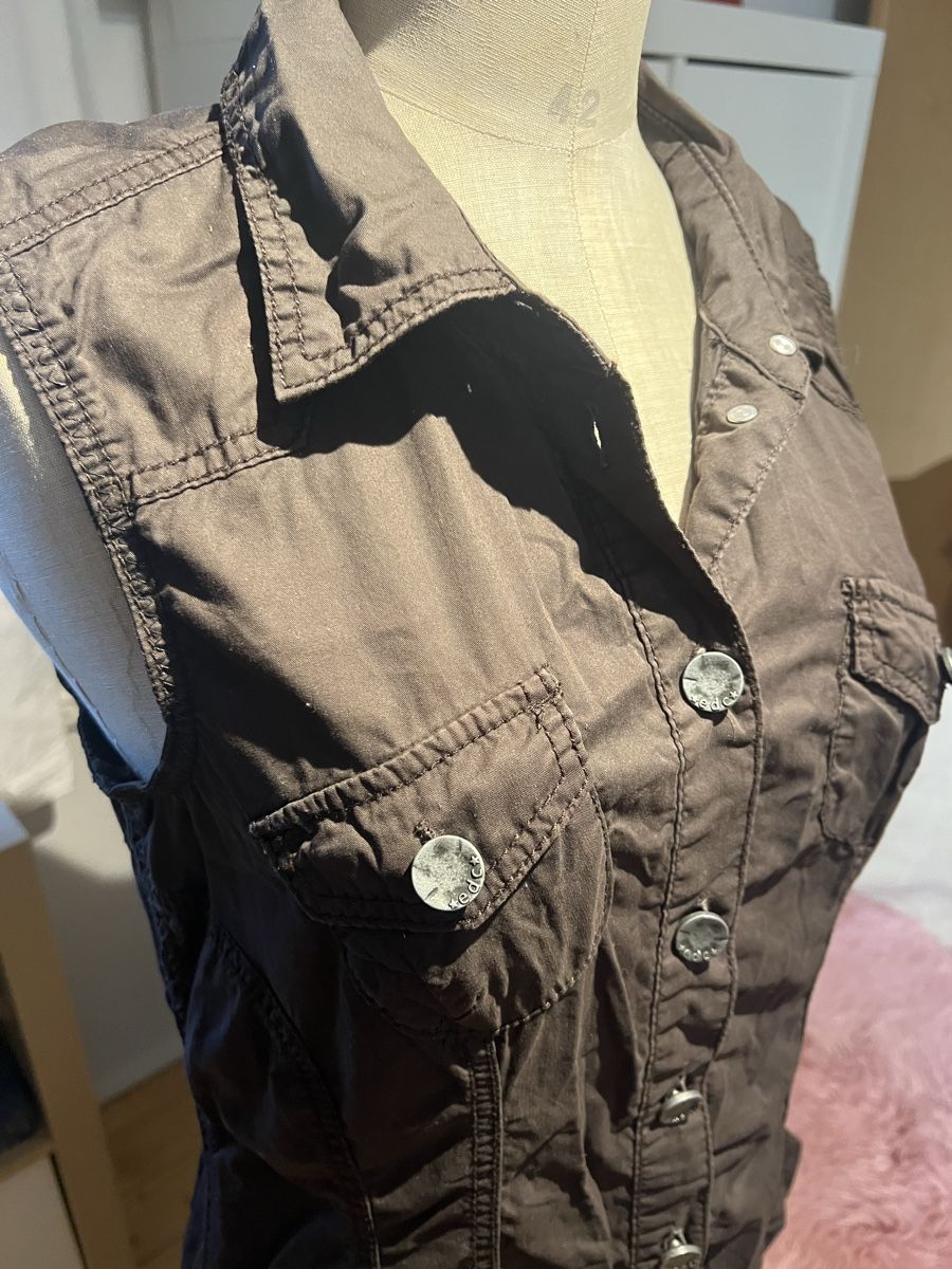 Esprit Vestiti: Esprit/ EDC Minikleid, ärmellos, Gr.40, Jeansstil – Usato da Ehrendingen venduto da Singo07
