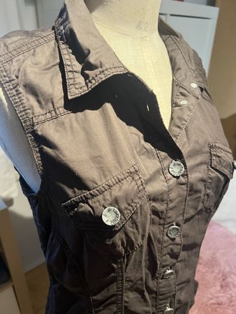 Esprit/ EDC Minikleid, ärmellos, Gr.40, Jeansstil