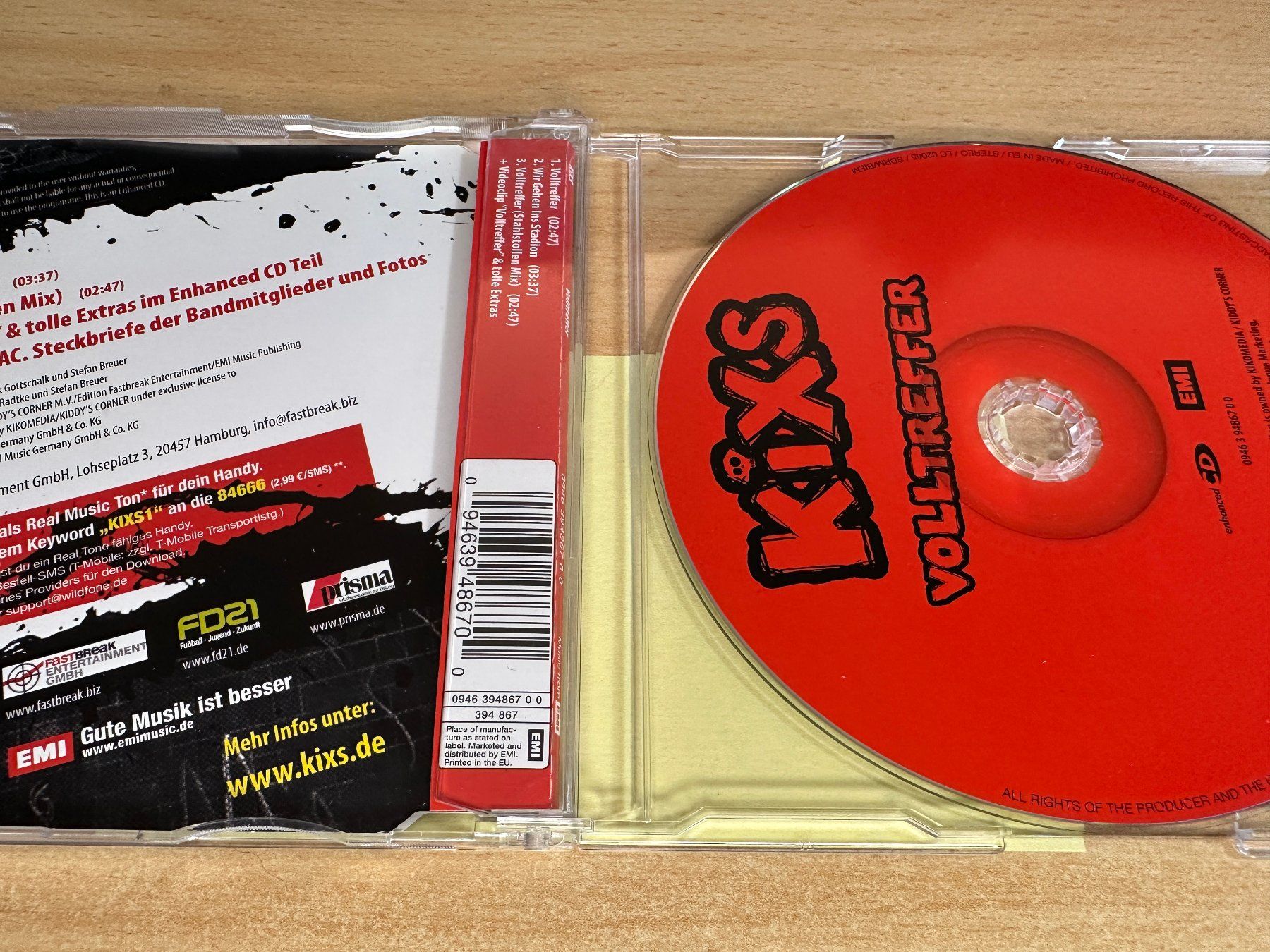 CDs: Kixs Volltreffer - Single CD – Gebraucht aus Rikon im Tösstal von Alpenmutz 1