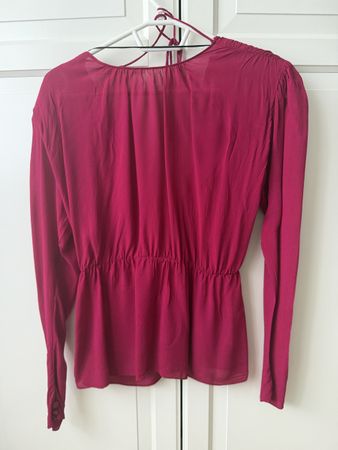 Zara Bluse, Grösse XS, Pink Magenta Top Zustand!