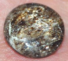 Cabochon L-6198 – Mica Schist Glimmerschiefer 16x16mm
