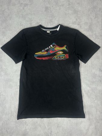T-Shirt Nike Air Max noir taille S homme 100% coton