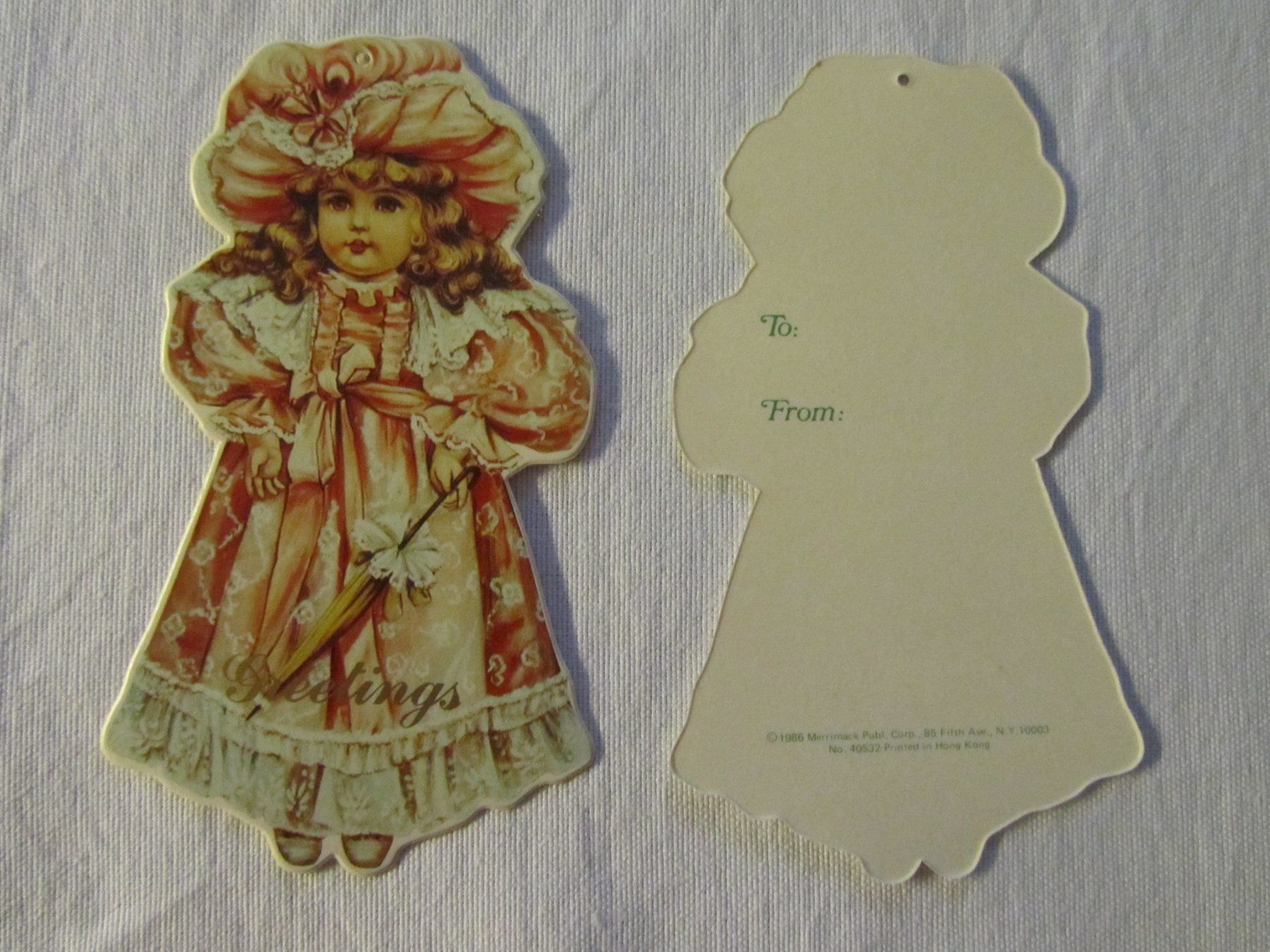 Cartoline: Geschenk-Anhänger "Charming Doll " – Nuovo e nell'imballaggio originale da Basel venduto da spinne02 2