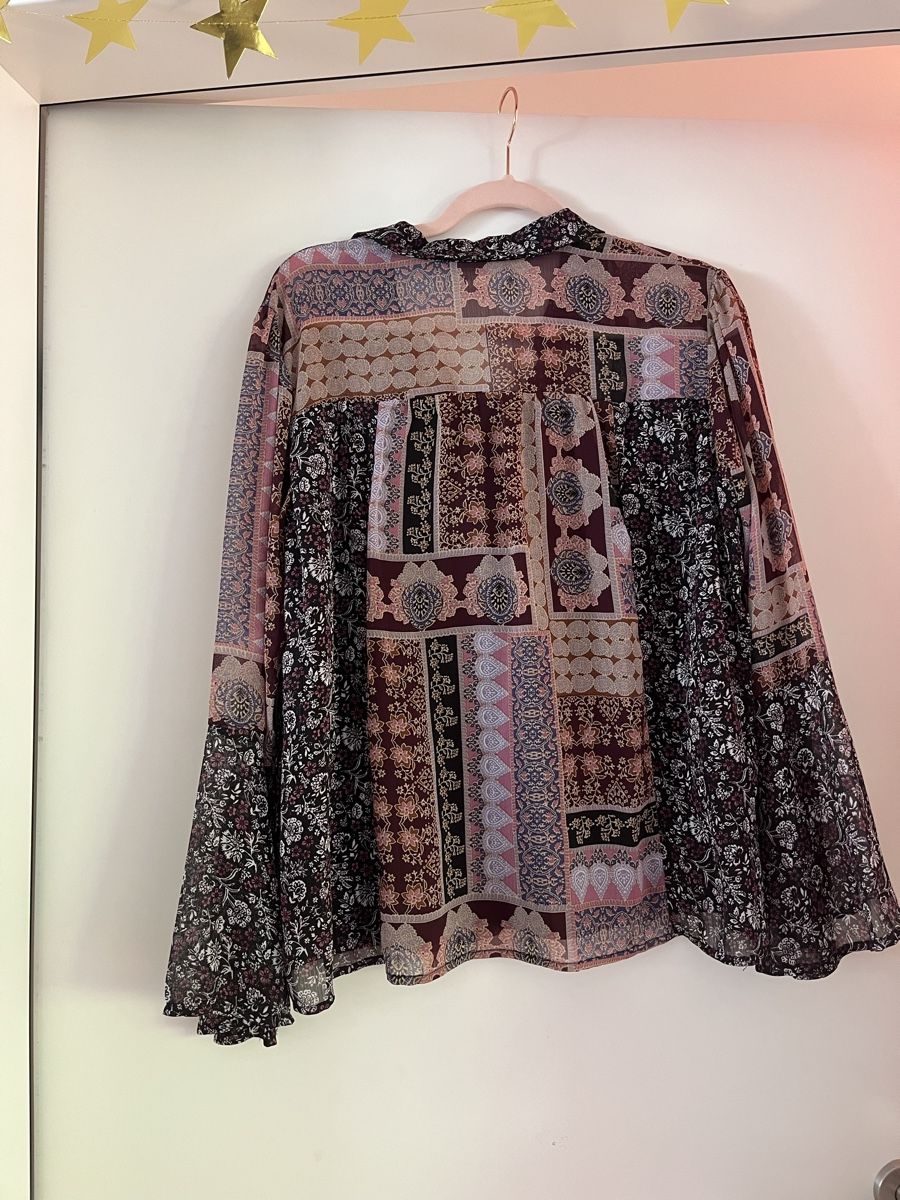 Chemisiers: Maurice's Bluse mit Muster – D'occasion à Zürich par Closetbesties 7