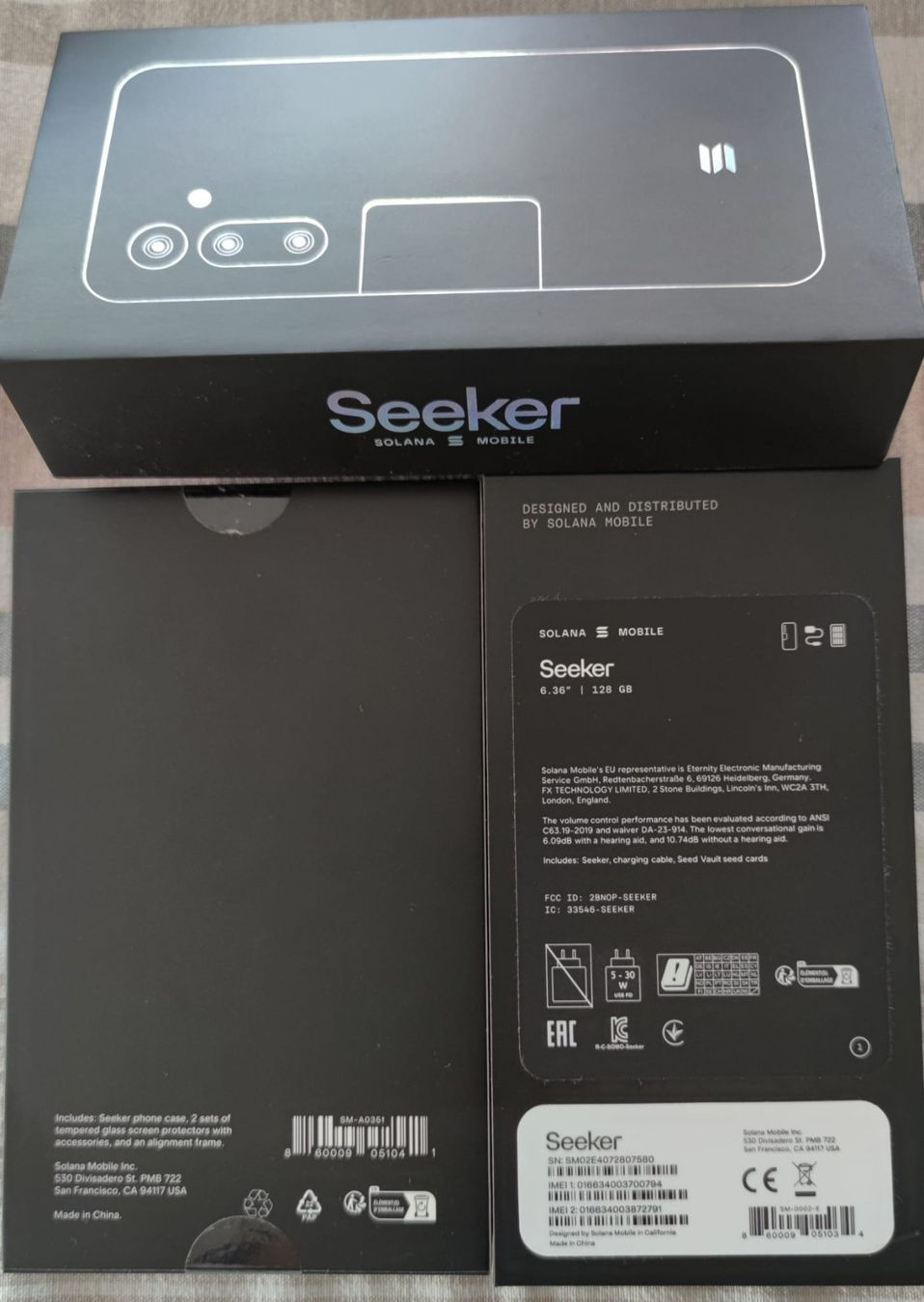Telefoni cellulari / Smartphones: SOLANA MOBILE/ The web3 – Nuovo e nell'imballaggio originale da Clarens venduto da cra_vx7c 1