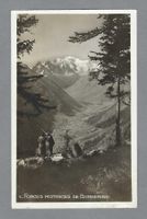 BARBERINE, MONT BLANC VU DEPUIS LA ROUTE D'ACC~ES