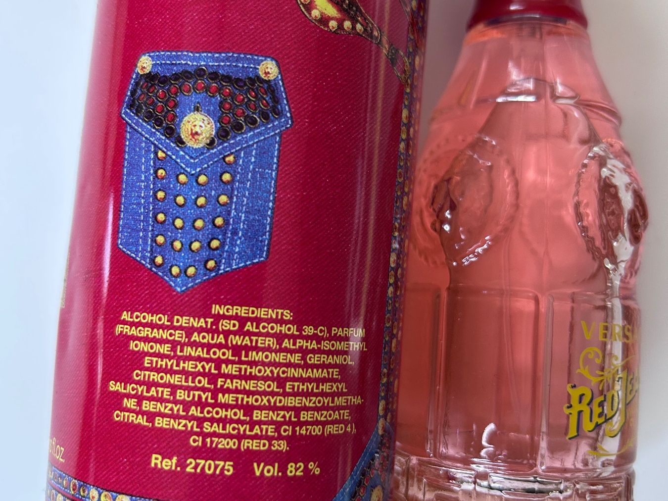 Versace Parfum & Eau de Toilette: Versace Red Jeans Eau de Toilette – Gebraucht aus St. Gallen von look-twice 2
