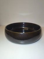 Grand bol à salade Bolia "Bordo" en grès  D23xH6.8cm