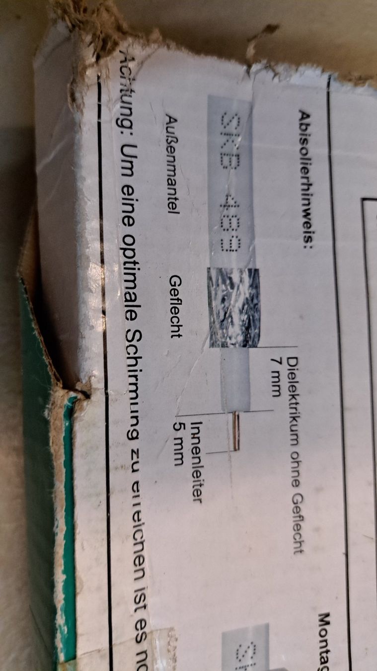 Kabel: Koaxialkabel – Neu (gemäss Beschreibung) aus Heimberg von Chayenneli 2